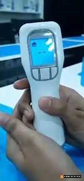 Infrared Thermometer, Perfecxa Model no - VH220, user guide and Fahrenheit setting.