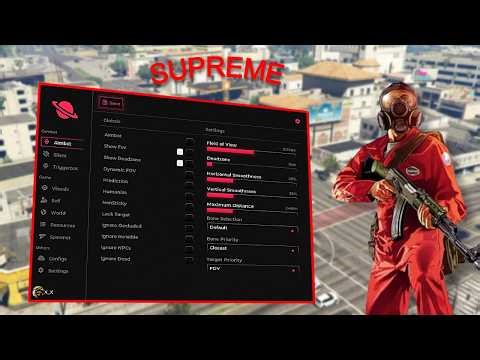 Supreme 1# Fivem cheat (FULLY UNDETECTED)