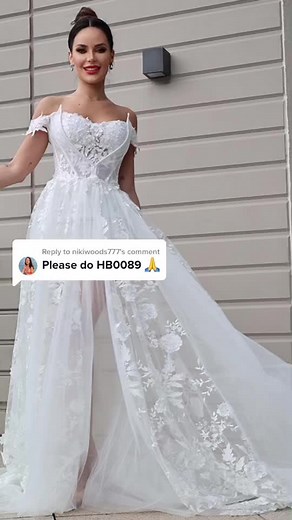 Hebeos Wedding Dress HB0089 Review and Styling Tips