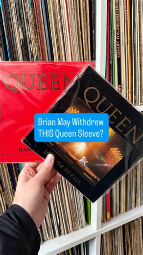 The Queen sleeve Brian May withdrew - or so it was thought…👀🔨 #atlasrecordsuk #queenvinyl #brianmay #albumartwork #queen | Atlas Records