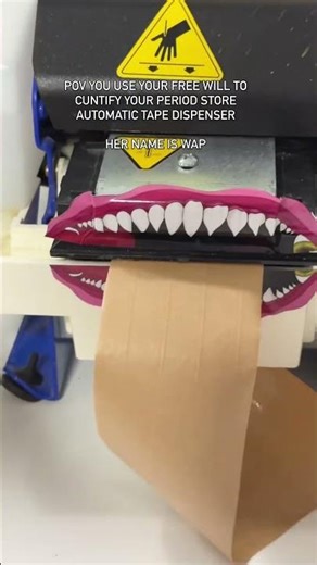 C*ntifying My WAP Tape Dispenser in Our Warehouse #shorts