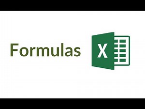 Introduction to Excel: Creating Formulas in Microsoft Excel