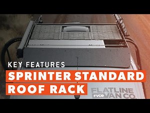 Sprinter Standard Roof Rack Key Features - Flatline Van Co.