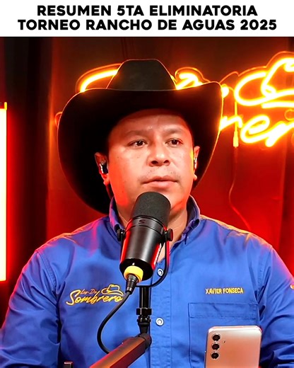 Por si te lo perdiste, aquí esta el resumen de lo que se vivió en la 5ta Eliminatoria del Torneo de toros Rancho De Aguas 2025 | Los De Sombrero