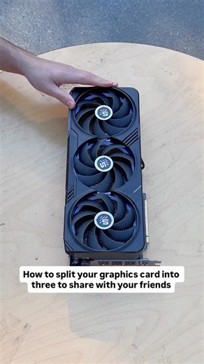 How to share your graphics card with two other friends #pcgaming #pcgamer #gaming | SignalRGB