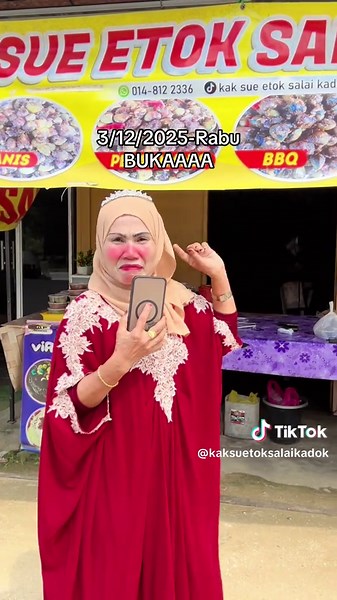 Harini kedai buka , paling awal pkul 3 🥰 Waze :kaksu etok salai kadok @ smk kadok📍 Esok kedai tutup , buka pulok hari jumaat deh🫰 @OWNER ETOK SALAI KADOK @kaknig etok kadok yg satu @Amirul Hashim @werrybear🐻 @allya #etokbuduno1dikelantan #etoksalaiberperisa #Kaksuetoksalaikadok #kakningygsatukadok #etokviralkelantan