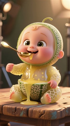 Melon cute baby