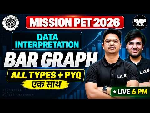 🔥 UPSSSC PET 2026 Maths | Data Interpretation Bar Graph | All Types + PYQ | एक साथ Complete #upsssc