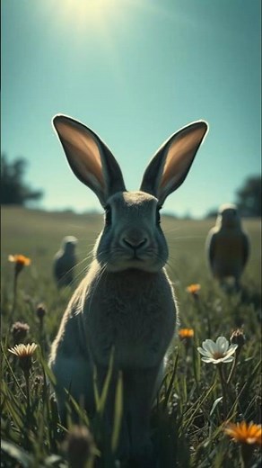 "Rabbits & Parrots Can See Behind Them? 🐰🦜| 360° Vision Explained!"#ytshorts #facts