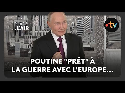Poutine "prêt" à la guerre avec l'Europe... - C dans l’air - 03.12.2025