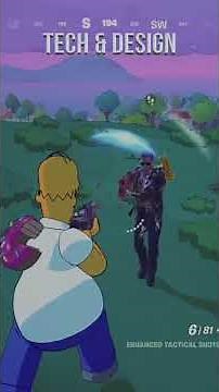 Fortnite Homer Simpson Gameplay Part 6