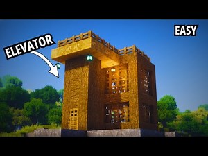 Minecraft Bubble Elevator Tutorial: Easy Up & Down Water Lift (2025)