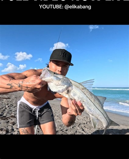 2 rods, 2 baits, what works the best // full video now live in my youtube #fishing #surffishing #fishingchallenge