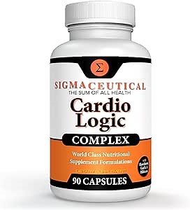 Sigmaceutical Hawthorn Extract Supplement, Olive Leaf Supplement, Garlic Extract Supplement & Hibiscus Supplement - 90 Capsules