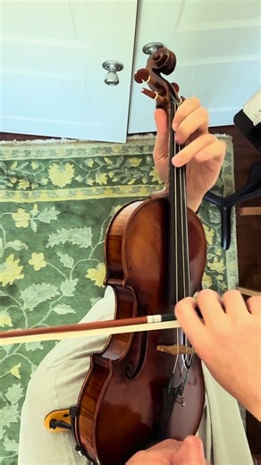 B flat Major 3 octave scale on #violin