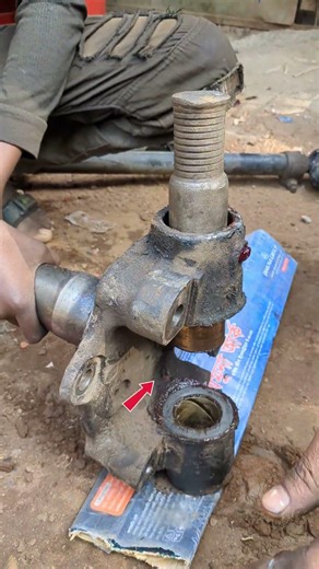 Bush removing process #automobile #machine #tools4life #automotivetools #shortsfeed