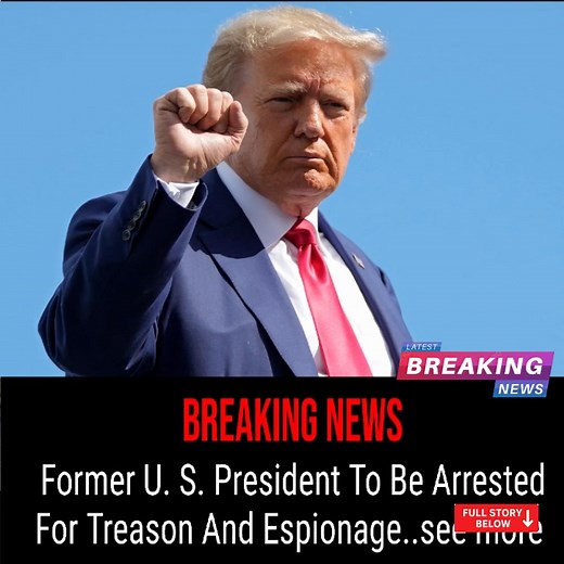50K views · 777 reactions | Breaking: Former U. S. President To Be Arrested For Treason And Espionage..see more https://liy.feji.io/blog/former-us-president-to-be-arrested-for-treason-and-espionage | US Spotlight | Facebook