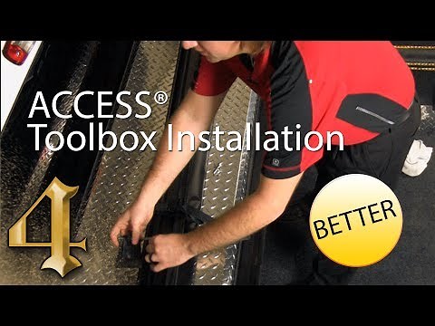 ACCESS® Toolbox Edition Tonneau Cover - Install