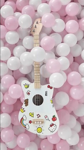 Meet the Loog x Hello Kitty Guitar Collection! 🎀