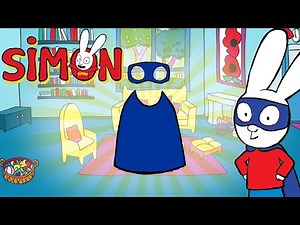 Simon - How to make a Super Disguise for Carnival [Cartoons for Children] Superhero Costume for Kids