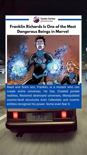 Franklin Richard is one of the most dangerous beings in marvel #marvel #fantasticfour #mcu