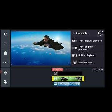 Superman flying VFX tutorial by KINEMASTER