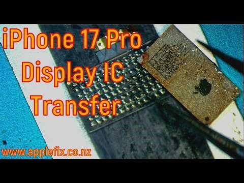 iPhone 17 Pro Display IC Transfer 🔧 Fix True Tone & Remove Warning! #shorts AppleFix Hamilton NZ