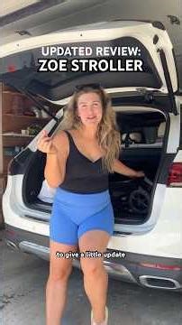 Updated Zoe Stroller review! #strollerreview #strollers #doublestroller #momof2 #momlife #momhack