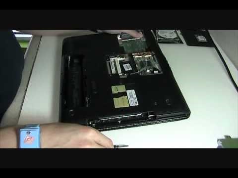 How to replace a motherboard on a HP Pavilion DV6000