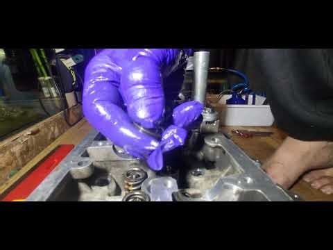 How to install valve spring keepers