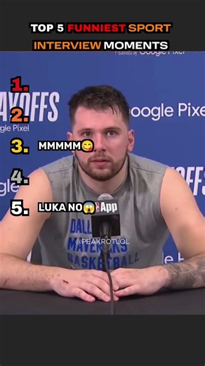 TOP 5 FUNNIEST SPORT INTERVIEW MOMENTS