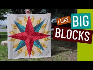 🔷 LARGE SCALE PAPER PIECING - MAKE IT BIG 🔶 MAKE IT FAST ⏩