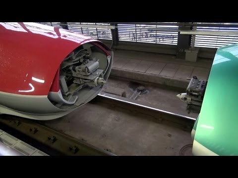 E5系はやぶさ･E6系スーパーこまち 盛岡駅切り離し･連結作業 【Shinkansen E5 & E6】