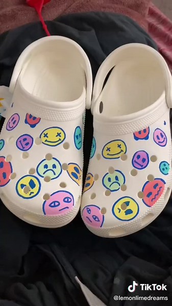 Painting Crocs Ideas with Posca Pens