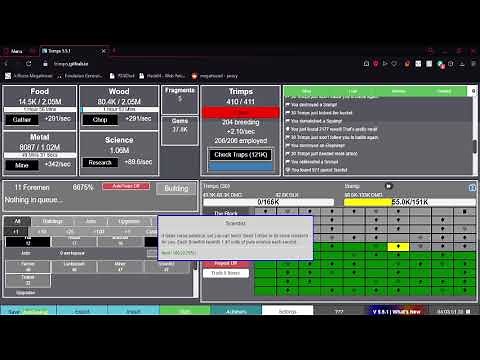 Trimps #5 - How to hack (on a separate save)!