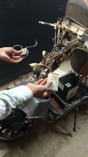 “Dead Scooty को फिर से जिंदा कर दिया ⚡ Full Wiring & Rebuild, #maheshexperiment #experiment #shorts