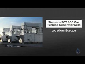 Siemens SGT 800 Gas Turbine Generator Sets | Europe