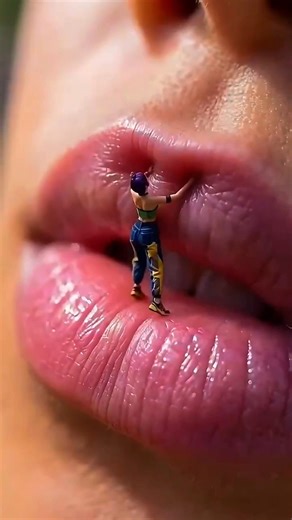 😳👄✨ A Tiny Girl Went Into a Girl’s Mouth! | Shocking & Funny Short