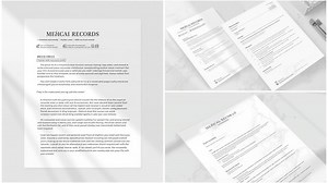 HIPAA Release & Medical Records Request Letter Template | Printable PDF   Editable Word - Etsy UK