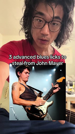 John Mayer Blues Guitar Licks: 3 Advanced Techniques