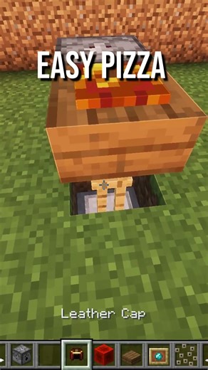 Minecraft Pizza Design #minecraft #minecraftshorts #minecraftguide #minecrafthowto #redstone