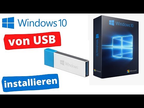 Reinstall Windows 10 from the USB stick