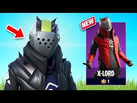 X-LORD SKIN Gameplay! - Storm Scavenger Set (Fortnite Battle Royale)