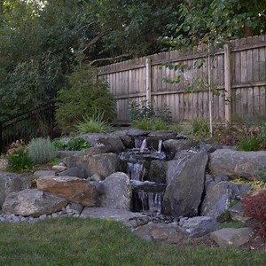 5.1K views · 261 reactions | Turn on your speakers and enjoy the sound of this soothing backyard waterfall. Then see how to add one to your own yard >> https://www.aquascapeinc.com/pondless-waterfall | Aquascape Inc. | Facebook