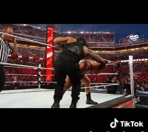 Wrestlemania 31,2015 Roman Reigns Vs Brock Lesnar