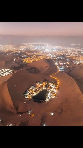 Huacachina is an Oasis Town in the desert 4 hours South of Lima near the City of Ica. It is famous for sandboarding and the beautiful and unique landscapes that will amaze you at first sight. Here we have a glamping spot named Ecocamp with large luxury tents, a Pool with a swim up bar, parking for RVs, campers, and vehicles of all sizes, restaurant, guest kitchen, hammocks, bbq and fire pit, and the best location posible right next to the dunes. Prices per night from $30 USD per person. You can 