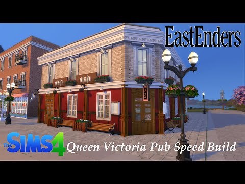 Sims 4 Speed Build - Eastenders Queen Victoria Pub