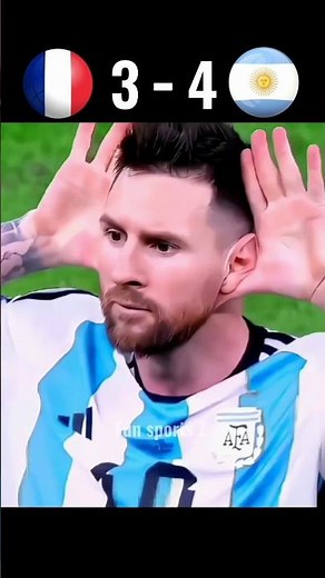 Argentina vs France world cup final 2026 imaginary penalty shootout goal #football #messi #shorts