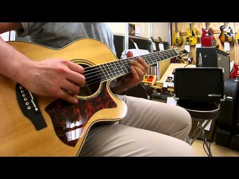 Takamine DMP50S Natural ピック弾き