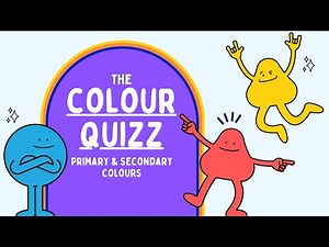 Fun Colour Quiz For Kids | Learn Primary And Secondary Colours | Educational Quiz